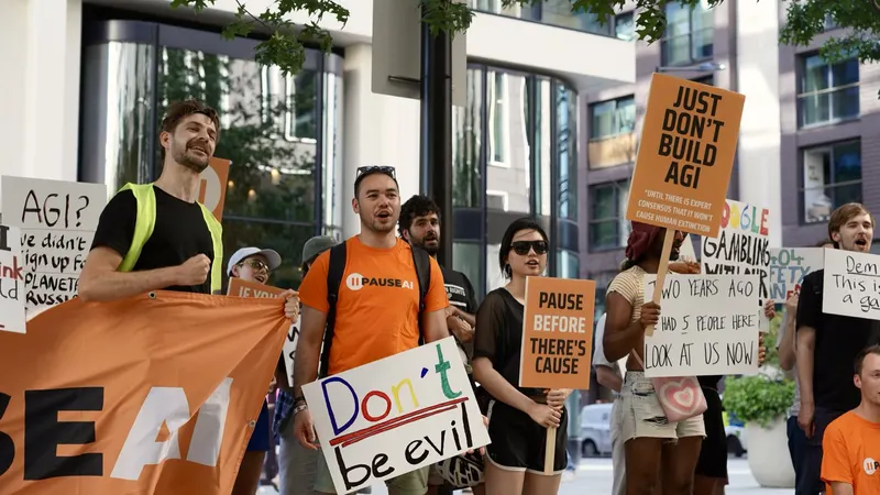 June 2025 protest close-up